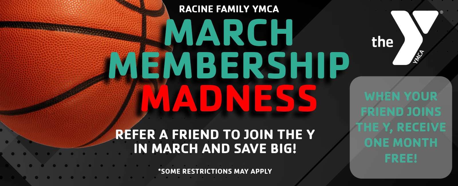Membership madness racine family ymca